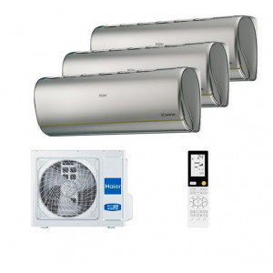 Мульти сплит-система инверторная Haier серия JADE 3 x AS25S2SJ3FA-S / 4U75S2SR5FA (25м+25м+25м)