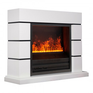 Электрический  очаг Schones Feuer 3D FireLine  HUGO 26 + Blue Effect Flame (с эффектом cинего пламени)