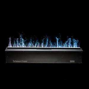 Электрический паровой очаг Schones Feuer 3D FireLine 1000 Pro RGB со стальной крышкой