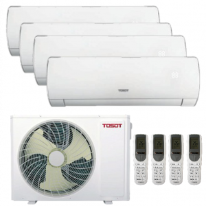 Мульти сплит-система инверторная TOSOT серия LYRA X 4xT09H-SLYWA/I/T36H-FMA2/O (25м+25м+25м+25м)