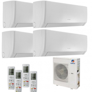 Мульти сплит-система инверторная Gree серия Pular R32 4xGWH09AGAXA-K6DNA4C/I/GWHD(36)NK6OO (25м+25м+25м+25м)