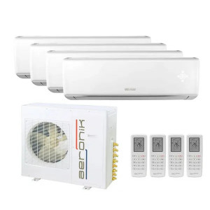 Мульти сплит-система инверторная Aeronik серия Multizone 4х ASI-07ILK3 / ASO-28HMZK (20м+20м+20м+20м)