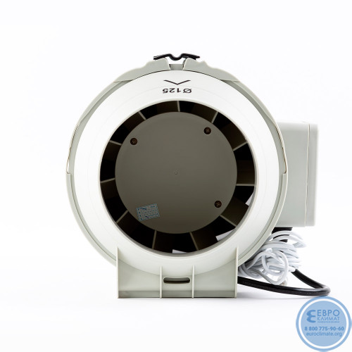 Канальный вентилятор VAKIO AirFlow 125PE-3