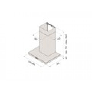 Настенная вытяжка SAVO dCH-m 7506-S inox 60 см