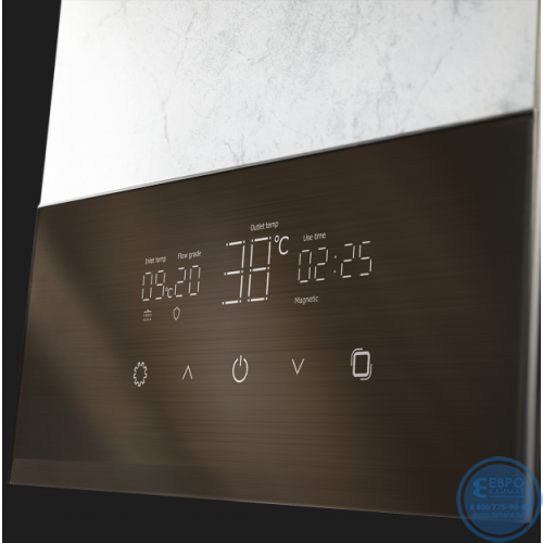 Электрический водонагреватель проточный AURUS AWH I 8.8 серия IN White Marble -3