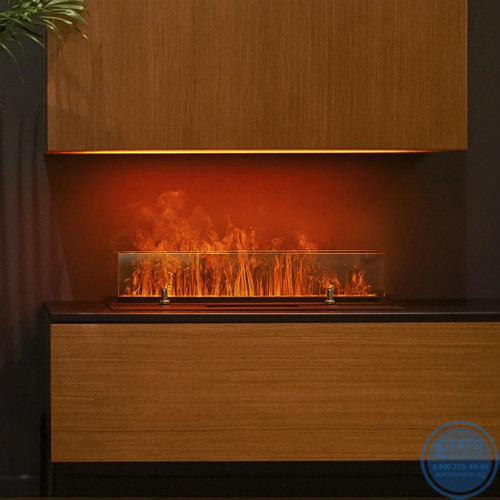 Электрический паровой очаг Schones Feuer 3D FireLine 1200 Blue + увлажнитель-6