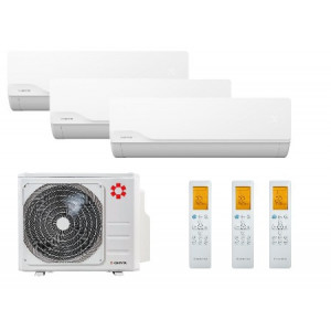Мульти сплит-система инверторная Kentatsu серия Kumo 3xKMGKU26HZRN1/K3MRB80HZRN1 (25м+25м+25м)