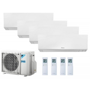 Мульти сплит-система инверторная Daikin серия PERFERA 4 x FTXM25R / 5MXM90A9 (25м+25м+25м+25м)