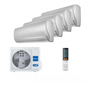 Мульти сплит-система инверторная  Haier серия JADE 4 x AS25S2SJ3FA-S /5U105S2SS5FA (25м +25м+25м+25м)