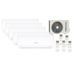 Мульти сплит-система инверторная Ishimatsu 5 х AMS-09/AMSN-42/5 (25м+25м+25м+25м+25м) 