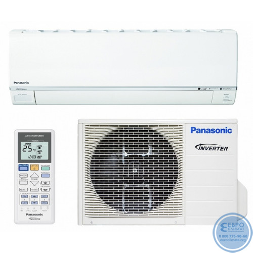 Настенный инверторный кондиционер Panasonic CS-E9RKDW/CU-E9RKD серия DELUXE INVERTER-2