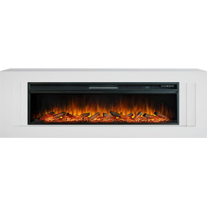 Каминокомплект Line 60 Белый с очагом Vision 60 LOG LED