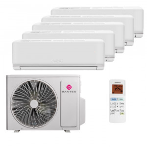 Мульти сплит-система инверторная Dantex серия Flex Profi 5xRK-MW07HG / RK-4M36HGE-W (20м+20м+20м+20м+20м) 