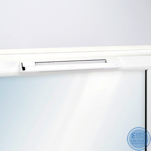 Комплект Aereco EMM707 (оконный клапан EMM716 + стандартный козырек AEA731)-2