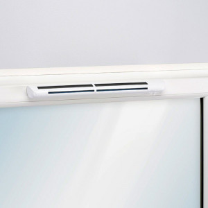 Комплект Aereco EHM1282 (оконный клапан EHM1276 + стандартный козырек AEA731)