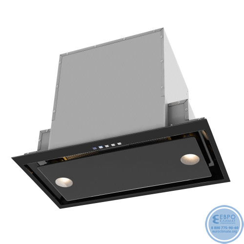 Полновстраиваемая вытяжка AKPO WK-10 Neva glass чёрный 60 см-3