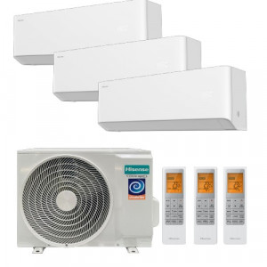 Мульти сплит-система инверторная Hisense серия VIBE PRO MULTI EU DC 3xAMS-09UW4RYCHB00/AMW4-27U4RJC (25м+25м+25м)