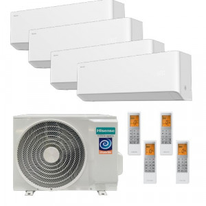 Мульти сплит-система инверторная Hisense серия VIBE PRO MULTI EU DC 4xAMS-09UW4RYCHB00/AMW5-36U4RQC (25м+25м+25м+25м)