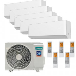 Мульти сплит-система инверторная Hisense серия VIBE PRO MULTI EU DC 5xAMS-09UW4RYCHB00/AMW5-36U4RQC (20м+20м+20м+20м+20м)