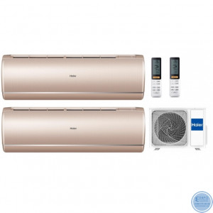 Мульти сплит-система инверторная Haier серия JADE 2 x AS35S2SJ3FA-G /3U70S2SR5FA (35м+35м)