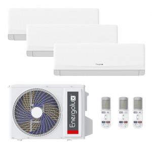 Мульти сплит-система инверторная Energolux серия Smart Multi Nyon 3x ESAS09M6_WF_AR2_DC/ESAM27M2_AR2_DC3 (25м+25м+25м)