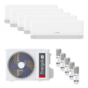 Мульти сплит-система инверторная Energolux серия Smart Multi Nyon 5x ESAS09M6_WF_AR2_DC/ ESAM42M2_AR2_DC5 (25м+25м+25м+25м+25м)