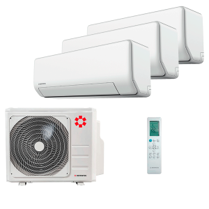 Мульти сплит-система инверторная Kentatsu серия SEMPAI 3xKMGP35HZRN1/K4MRB100HZRN1 (35м+35м+35м)