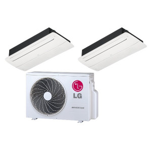 Мульти сплит-система инверторная кассетная LG 2xMT11R.NU1/MU3R21.U23 (35м+35м)
