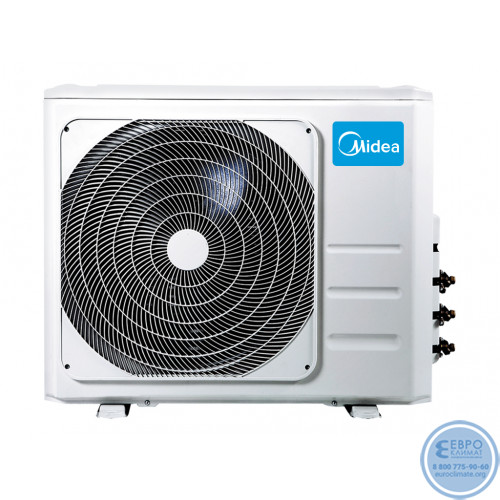 Мульти сплит-система инверторная кассетная Midea MMCBU1-12FRFN8G1/MMCBU1-18FRFN8G1/T-MBQ1-UTA/M3OG-27HFN8-Q1 (35м+50м)-3
