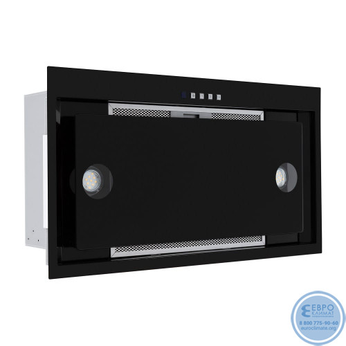 Полновстраиваемая вытяжка AKPO WK-10 Neva glass чёрный 60 см-7