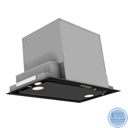 Полновстраиваемая вытяжка AKPO WK-10 Neva glass чёрный 60 см-5