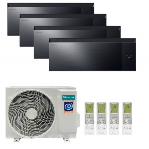 Мульти сплит-система инверторная Hisense серия SENSATION PRO CARBON MULTI Superior DC Inverter 4xAS-10UW4RWMQK00G(B) /AMW5-36U4RQC (25м+25м+25м+25м)
