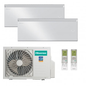 Мульти сплит-система инверторная Hisense серия SENSATION PRO MULTI Superior DC Inverter 2xAS-10UW4RWMQK00G/AMW2-14U4RGC (20м+20м)
