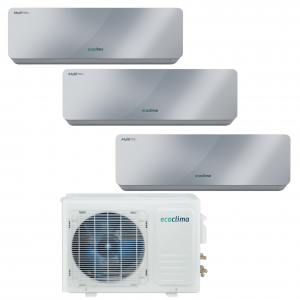 Мульти сплит-система инверторная Ecoclima серия Multi Nova Inverter 3 х CMWM-CH09/AAS-4R2/CM3-CH21/4R2 (20м+20м+20м) 