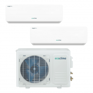 Мульти сплит-система инверторная Ecoclima серия Multi Nova Inverter 2хCMWM-CH09/AA-4R2/CM2-CH18/4R2 (25м+25м)