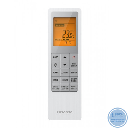 Настенный кондиционер Hisense AS-24HW4RBSKJ00 серия GOAL 2.0 Classic A 2026 Wi-Fi-3
