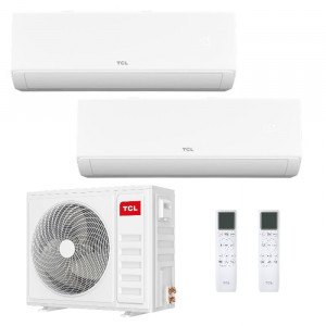 Мульти сплит-система инверторная TCL серия BreezeIN Pro 2хTACM-TP12INV/R/ TACO-3FM27INV/R (35м+35м)