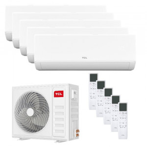 Мульти сплит-система инверторная TCL серия BreezeIN Pro 5хTACM-TP09INV/R/ TACO-5FM42INV/R (25м+25м+25м+25м+25м)