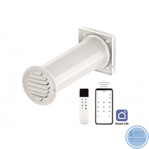 Рекуператор воздуха Blauvent VENTS 100 Wi-Fi