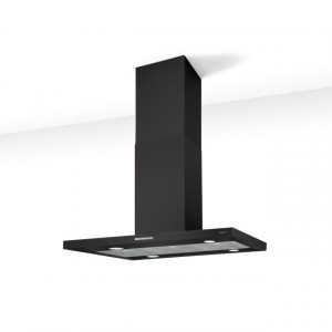 Островная вытяжка SAVO dIH-m7509-B black 90 см для системы VILPE