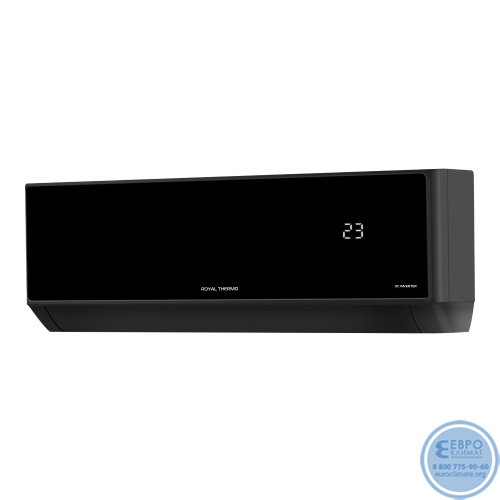 Настенный инверторный кондиционер Royal Thermo RTBI-12HN8/black BAROCCO DC-2