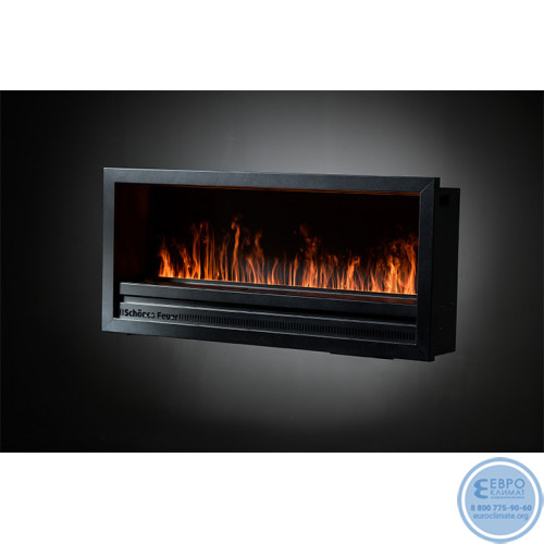 Электрический паровой  очаг Schones Feuer  HUGO 1000 + Blue Effect Flame (с эффектом cинего пламени)-3