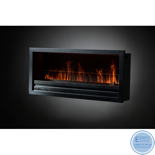 Электрический паровой  очаг Schones Feuer  HUGO 1000 + Blue Effect Flame (с эффектом cинего пламени)-4