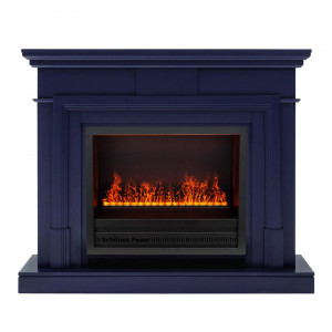 Электрический  очаг Schones Feuer 3D FireLine  HUGO 26 + Blue Effect Flame (с эффектом cинего пламени)