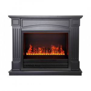 Электрический  очаг Schones Feuer 3D FireLine  HUGO 26 + Blue Effect Flame (с эффектом cинего пламени)