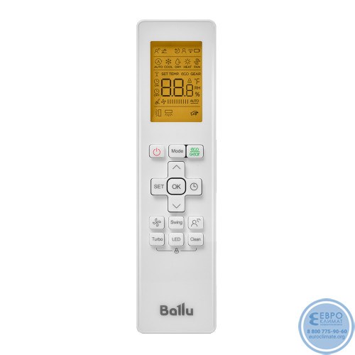 Настенный инверторный кондиционер Ballu BSYI-12HN8_V5 серия Eco Smart DC -4