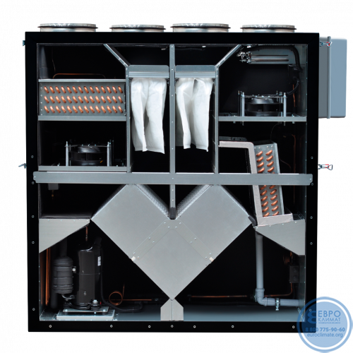 Приточно-вытяжная вентиляционная установка Turkov ZENIT COOL HECO V 750 E-7
