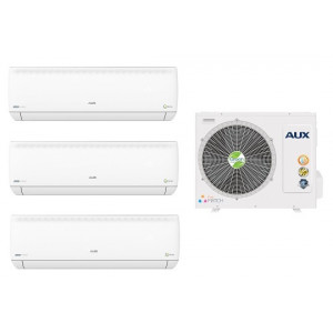 Мульти сплит-система инверторная AUX серия FREE MATCH Inverter J-Series 3хAMWM-H12\4R2(J) / AM4-H36/4DR2 (35м+35м+35м)
