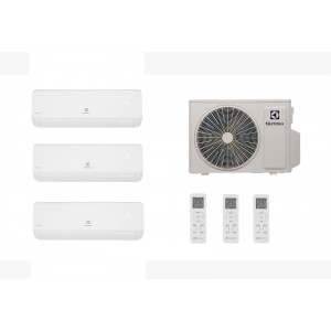 Мульти сплит-система инверторная Electrolux серия Enterprise White 3х EACS/I-09 HEN FMI/N8_ERP_WT/ EACO/I-28 FMI-3/N8_ERP (25м+25м+25м)