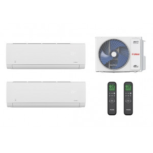 Мульти сплит-система инверторная Funai серия ORIGAMI KODO SHOGUN Inverter 2xRAM-I-SG25HP.W03/S / RAM-I-2OK55HP.02/U (25м+25м)